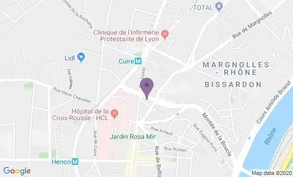 Localisation Mtre Guillaud Véronique