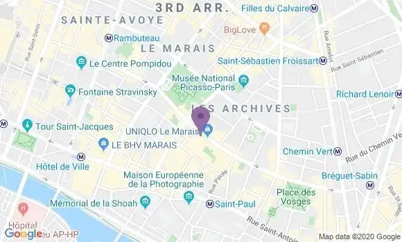 Localisation Mtre Rabiller Véronique