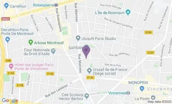 Localisation Mtre Raccah Nathalie