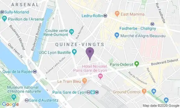 Localisation Mtre Ramain Jean
