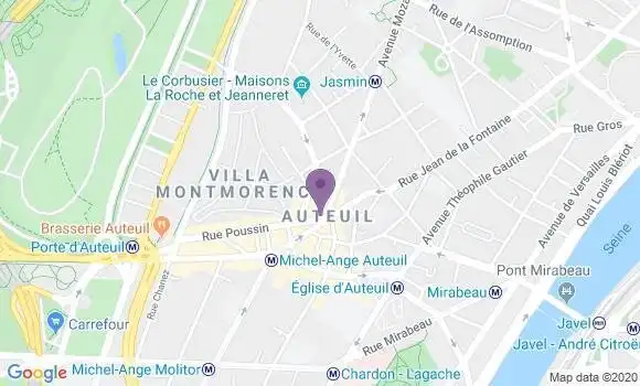 Localisation Mtre Rambert Caroline