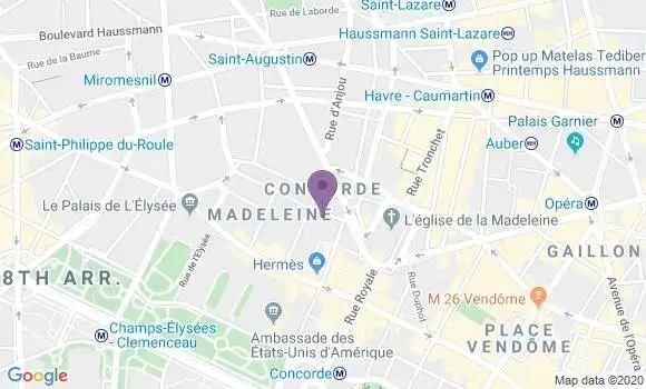 Localisation Mtre Ramus Caroline