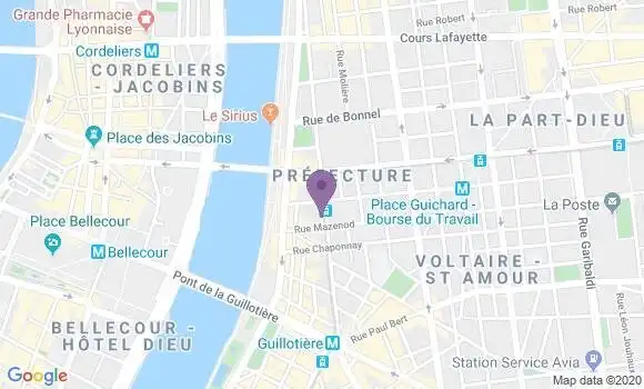 Localisation Mtre Kelber Marie