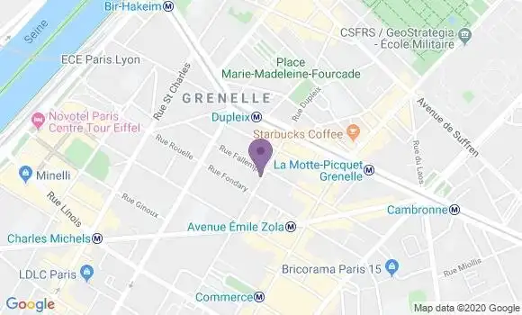 Localisation Mtre Rasseneur Mélanie