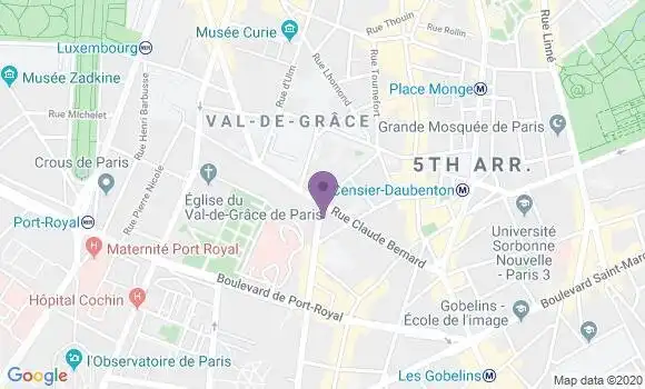 Localisation Mtre Raut Espinasse Marie Pascale