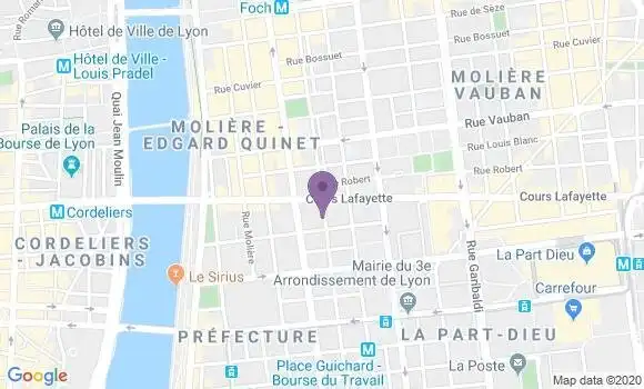 Localisation Mtre Lambert Vernay Nicolas