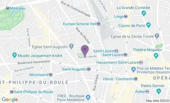 Localisation Mtre Reece Rupert