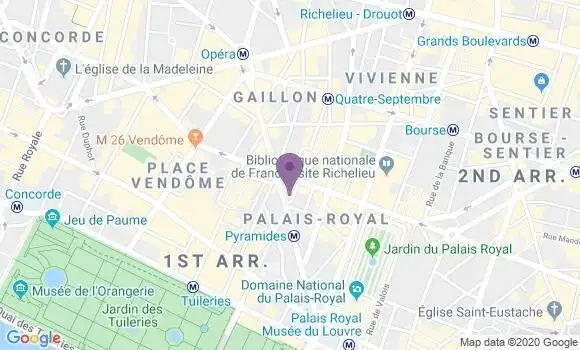 Localisation Mtre Regnault Sébastien