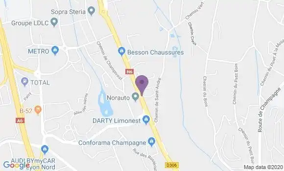 Localisation Mtre Leclerc François Xavier