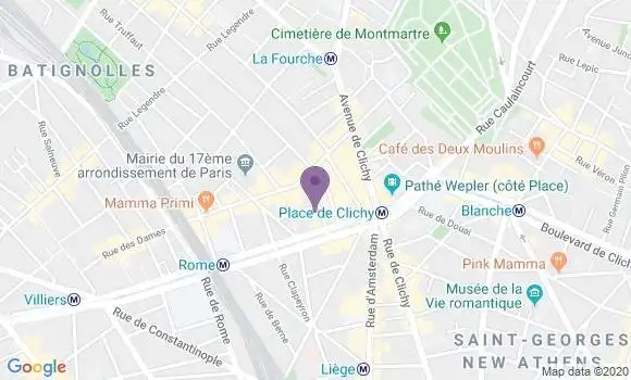 Localisation Mtre Rein Daniel