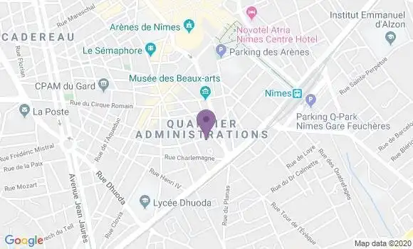 Localisation Mtre Bourgeon Laurence