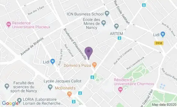Localisation Mtre Remy Audrey