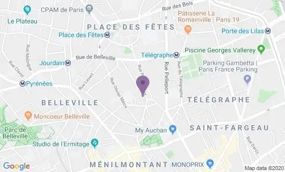Localisation Mtre Renard Annabelle