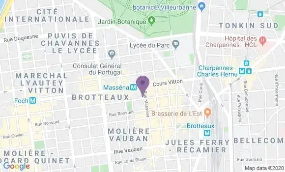 Localisation Mtre Lucchini Jalabert Marielle