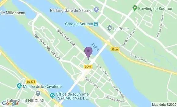 Localisation Mtre Cao Paul