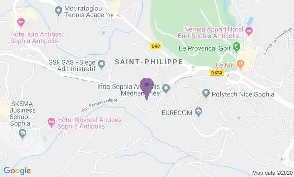 Localisation Mtre Mamet Jean Christophe