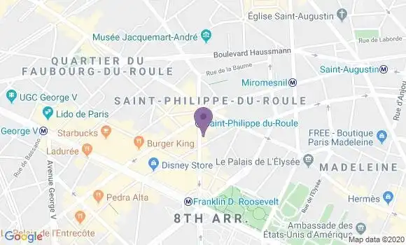 Localisation Mtre Reynaud Henri Michel