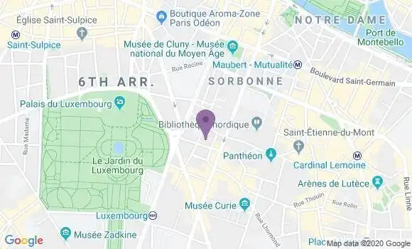Localisation Mtre Ribay de Villeneuve Catherine