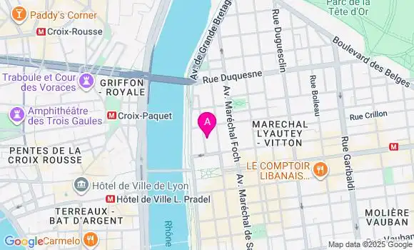 Localisation Mtre Michalon Philippe