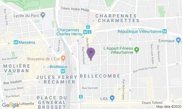 Localisation Mtre Micol Christophe