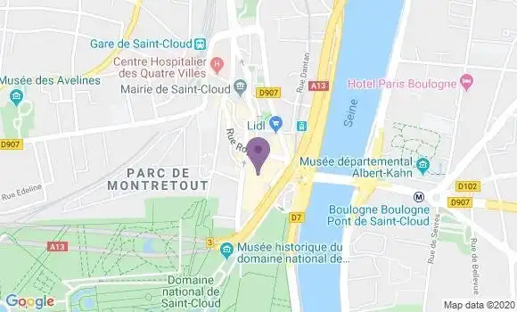 Localisation Mtre Richer Laurent