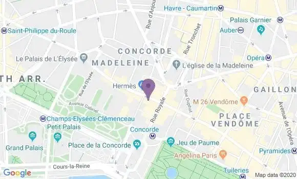 Localisation Mtre Riehl Guillaume