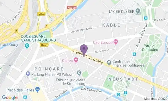 Localisation Mtre Rigaudiere Lorraine