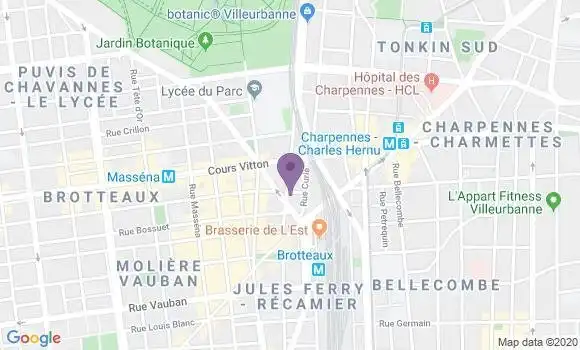 Localisation Mtre Mounier Jean Pierre