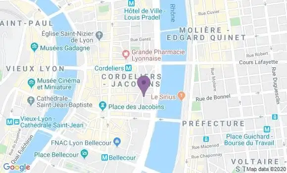 Localisation Mtre Nicol Tanguy