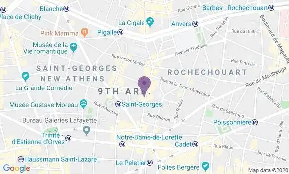 Localisation Mtre Robert Florence