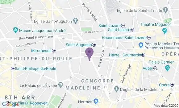 Localisation Mtre Robert Sandra