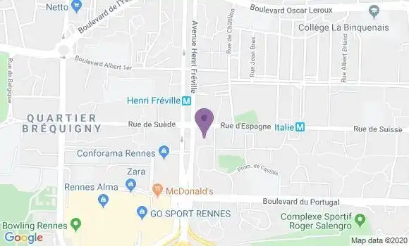 Localisation Mtre Peigné Florianne