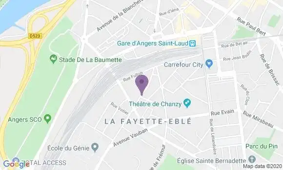 Localisation Mtre Delori Florent