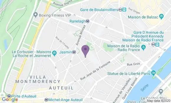 Localisation Mtre Robilliard Brigitte
