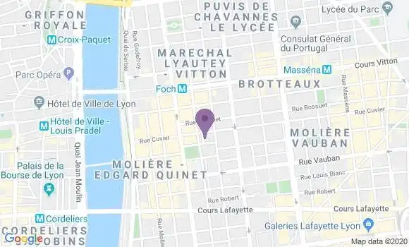 Localisation Mtre Peric Nathalie