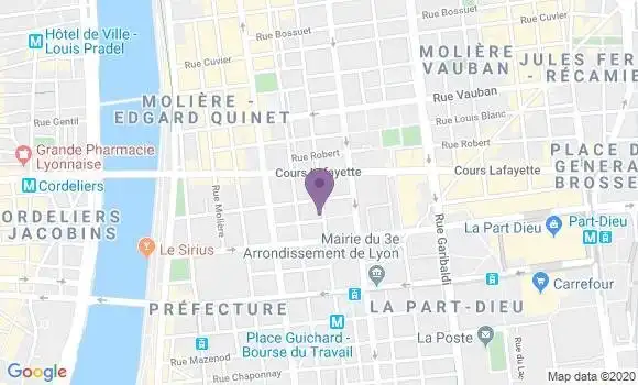 Localisation Mtre Perret Bessiere Philippe