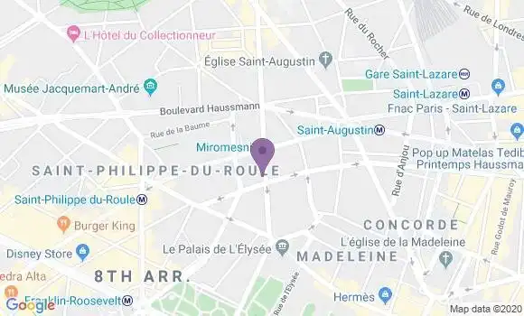 Localisation Mtre Rocheron Oury François