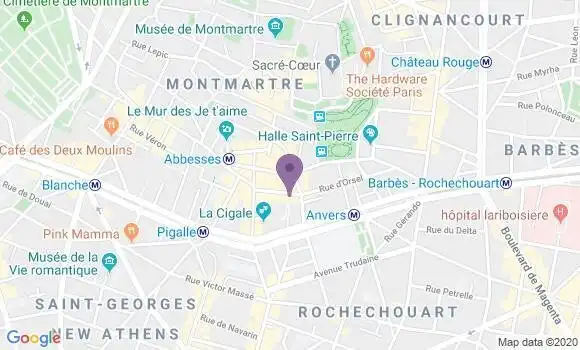 Localisation Mtre Rochmann Jean Yves