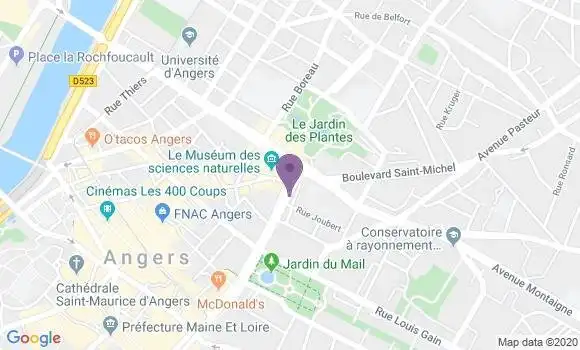 Localisation Mtre Eon Claire