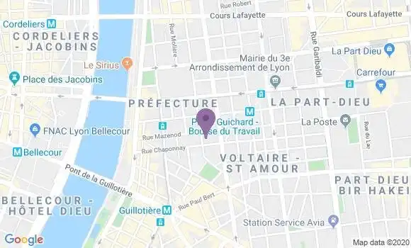 Localisation Mtre Poutard Laure