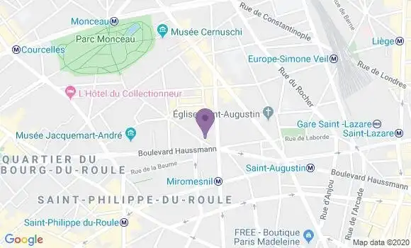 Localisation Mtre Rohmer Xavier