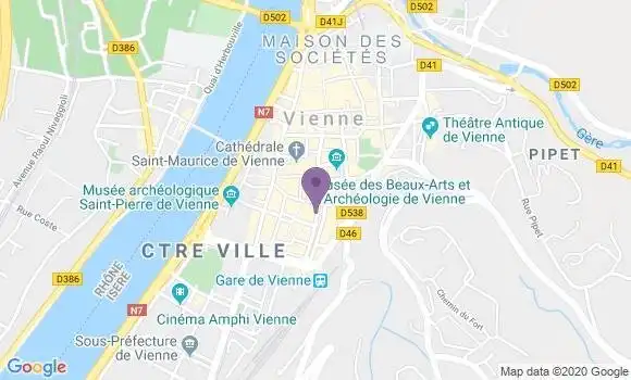 Localisation Mtre Praliaud Philippe