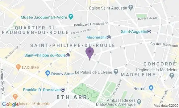 Localisation Mtre Roland Guillaume