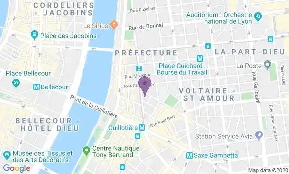 Localisation Mtre Quenson Denis