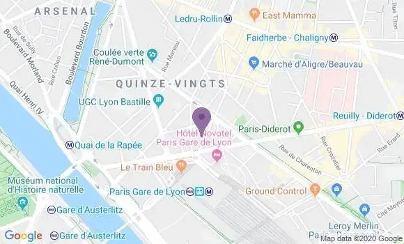 Localisation Mtre Romei Vanessa