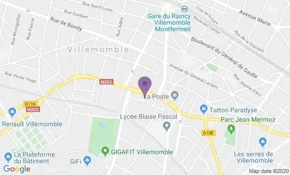 Localisation Mtre Roques Fabienne