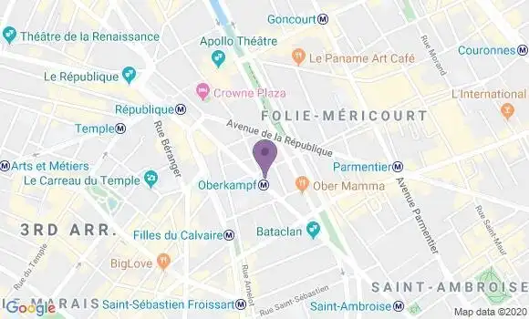 Localisation Mtre Roufiat Sidonie