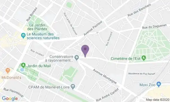 Localisation Mtre Gaudre Régine