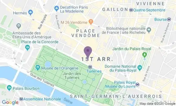 Localisation Mtre Rousseau Nathalie