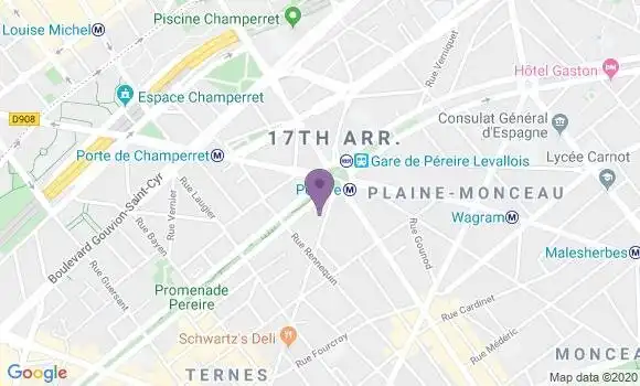 Localisation Mtre Rousseau Patrick